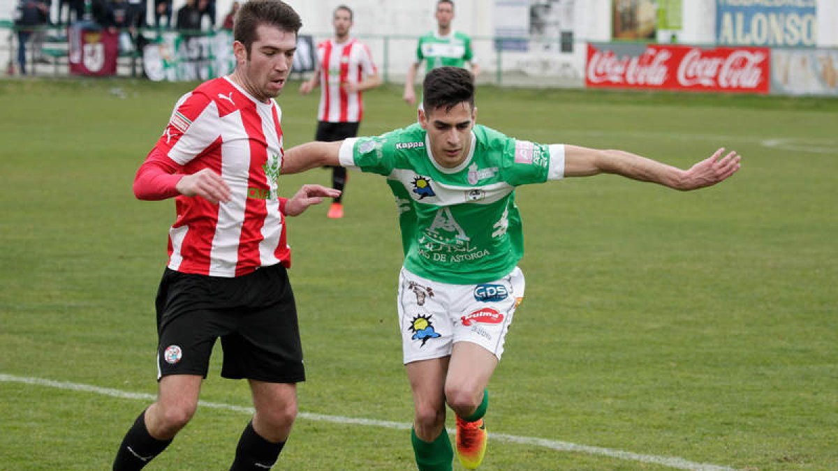 Jorge se lesionó en el partido de ida ante el Tropezón. SECUNDINO