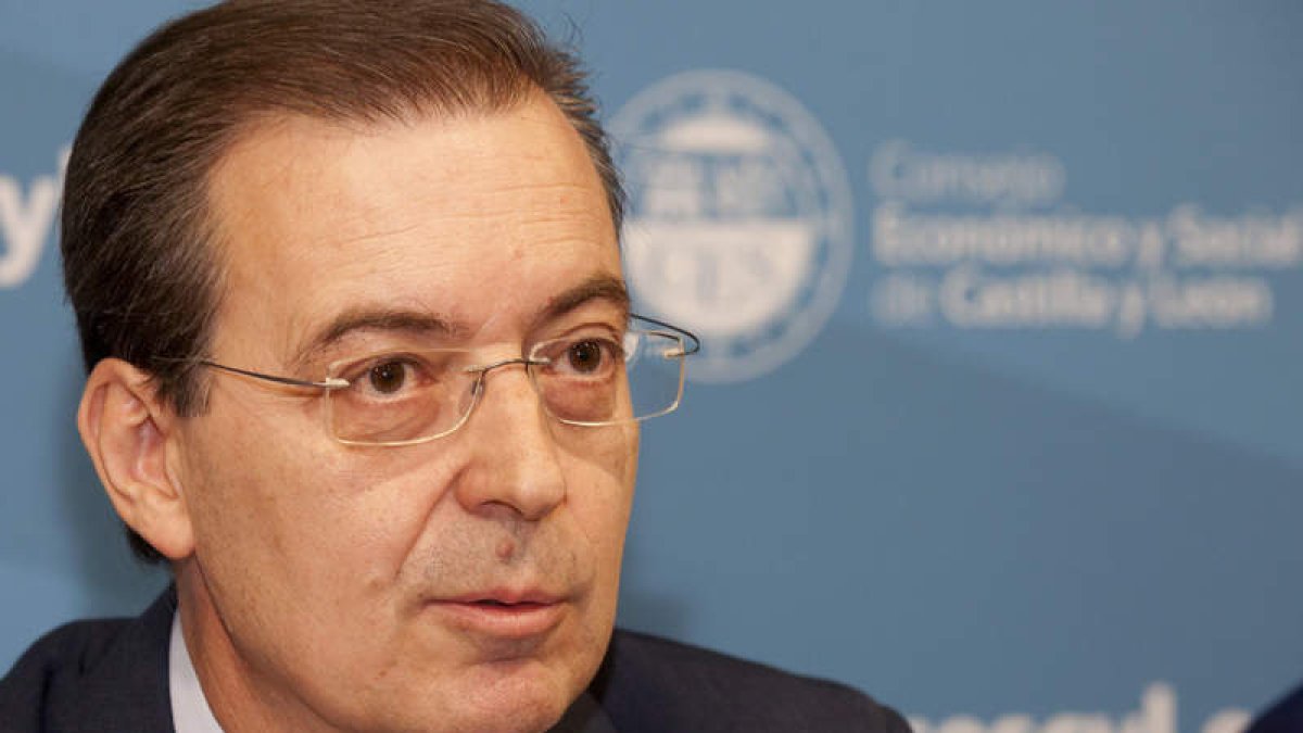 Germán Barrios preside el Consejo Económico y Social de Castilla y León. R. GARCÍA