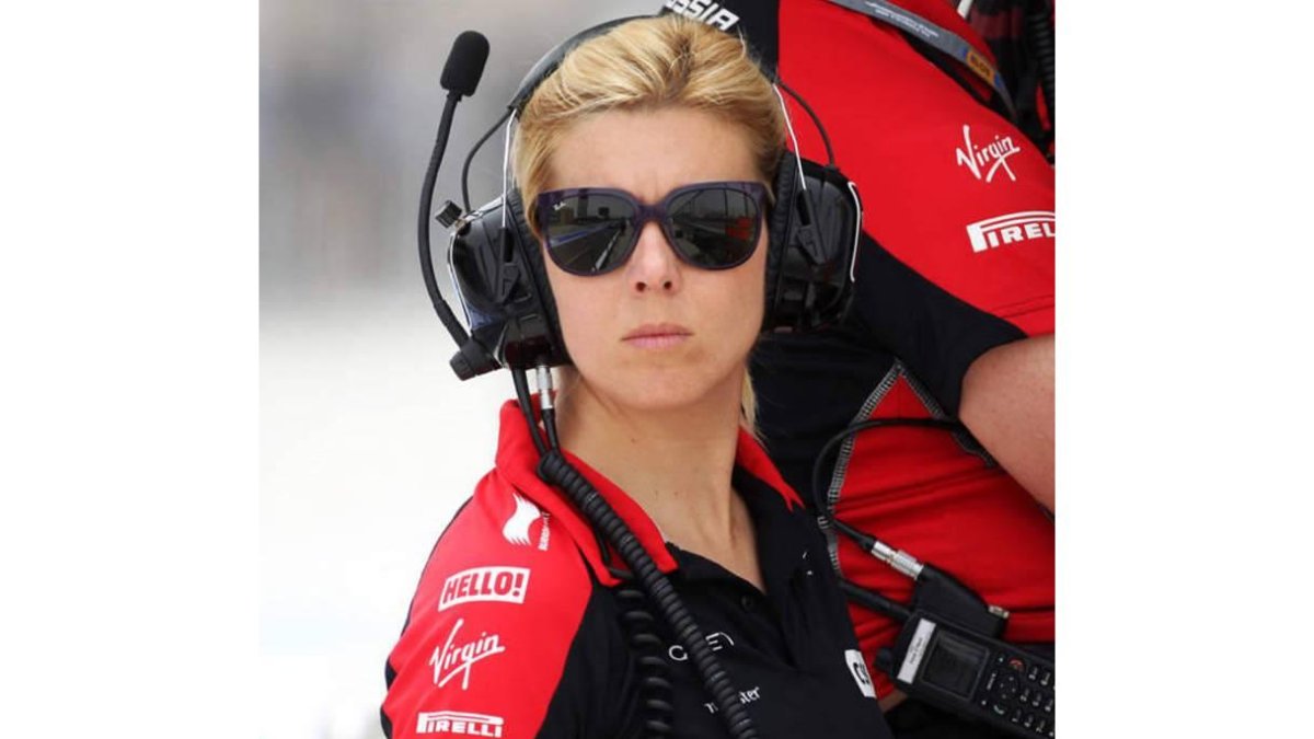 De Villota durante un entrenamiento con Marussia.