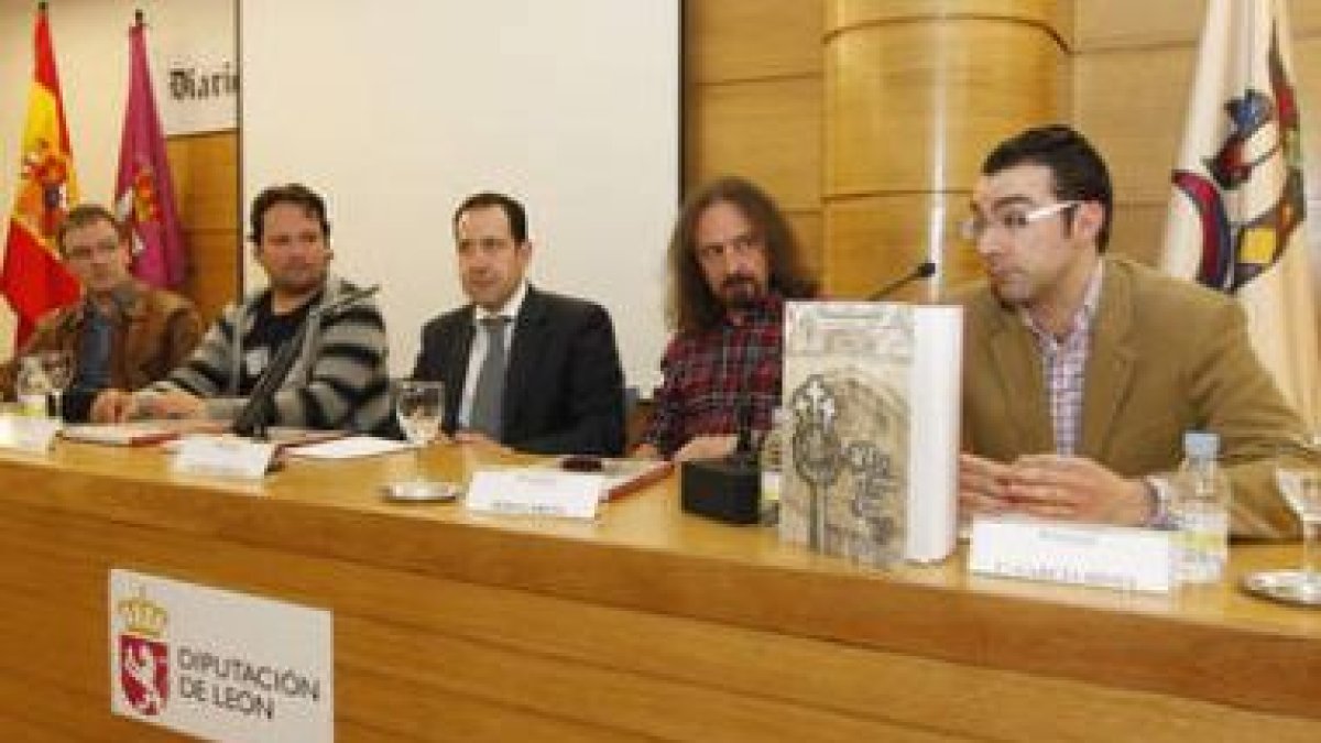 Moisés García, Carlos S. Campillo, Ramón Prieto, Peio García y Carlos García Rioja.