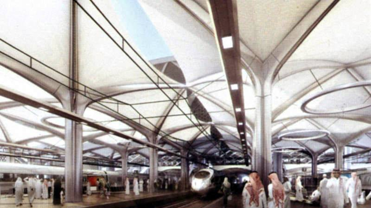 Recreación virtual d euna de las cuatro estaciones, Jeddah