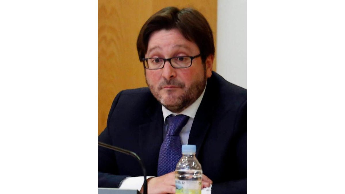 El portavoz del PSOE. MARCIANO