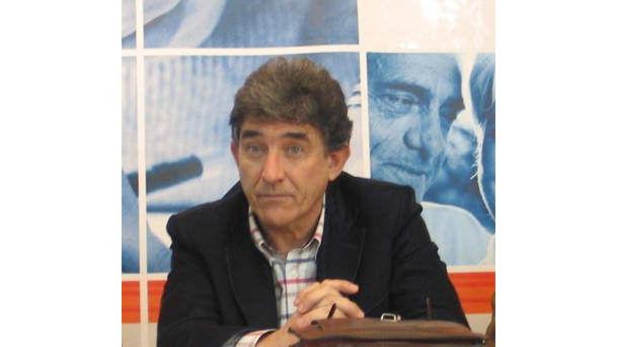El alcalde de Bembibre, el socialista Jesús Esteban.