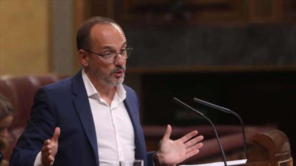 Carles Campuzano, portavoz del PDECat