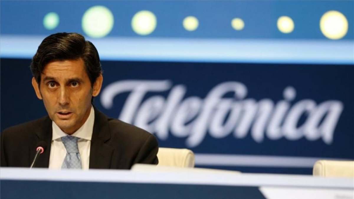 El presidente de Telefónica, José María Álvarez-Pallete.