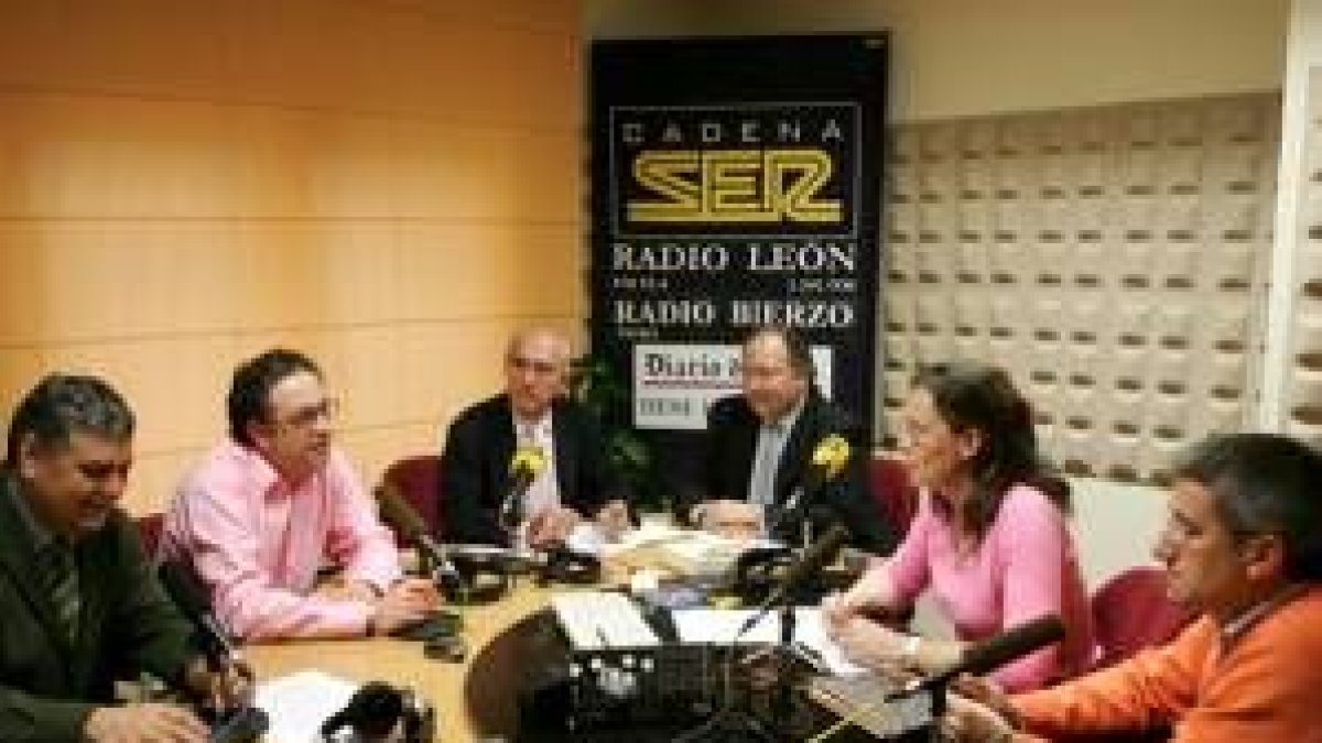 Domingo Fuertes, Javier Chamorro, Fernandez Lobato, Eduardo Fernández y Francisco Fernández