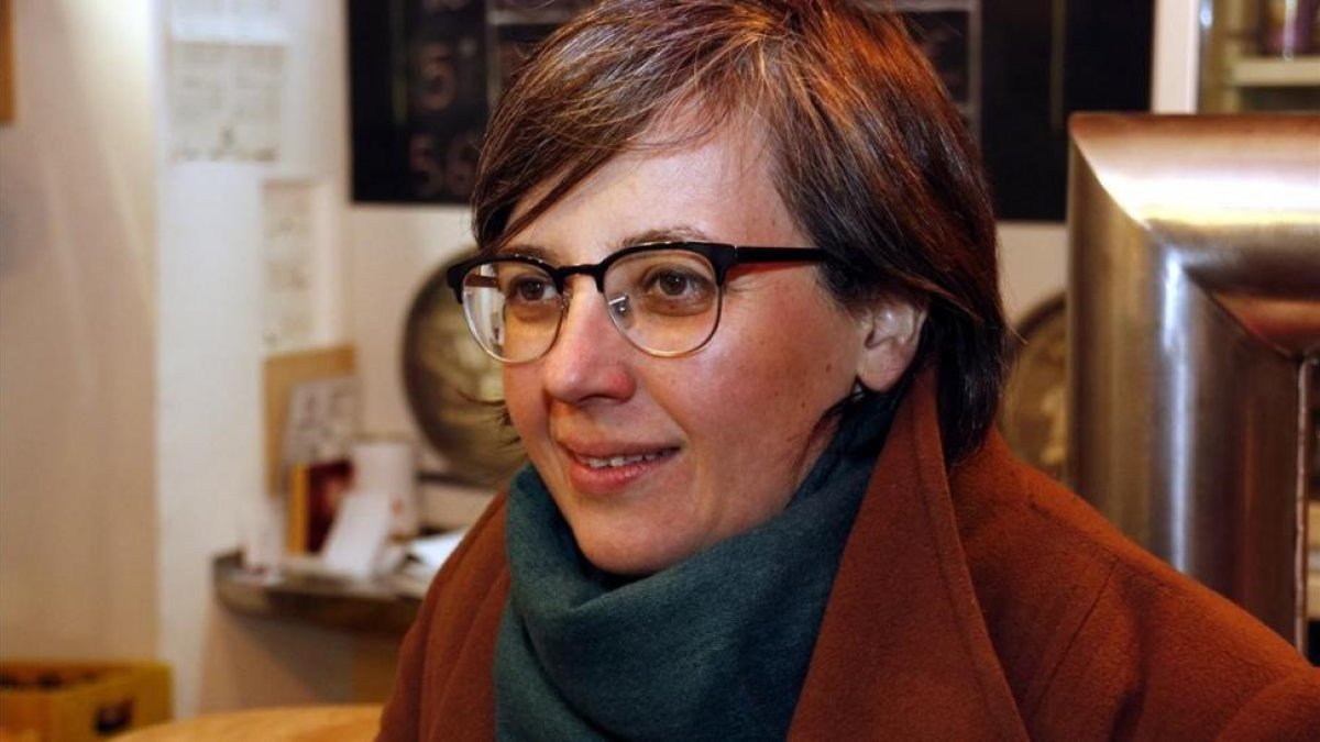 La candidata de la CUP por Lleida, Mireia Boya