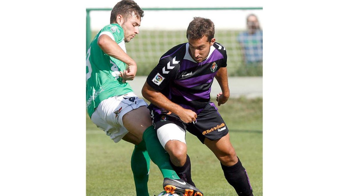 Cristian cumplirá su sanción ante los vallisoletanos.