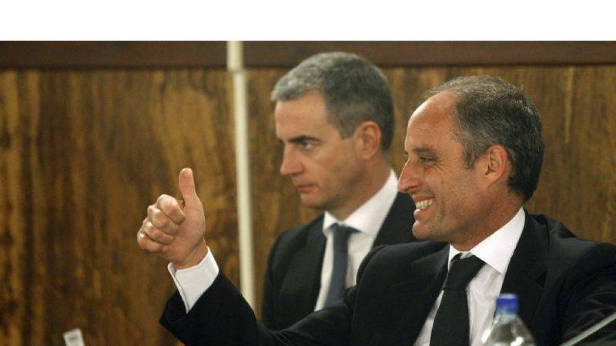 Francisco Camps y Ricardo Costa.