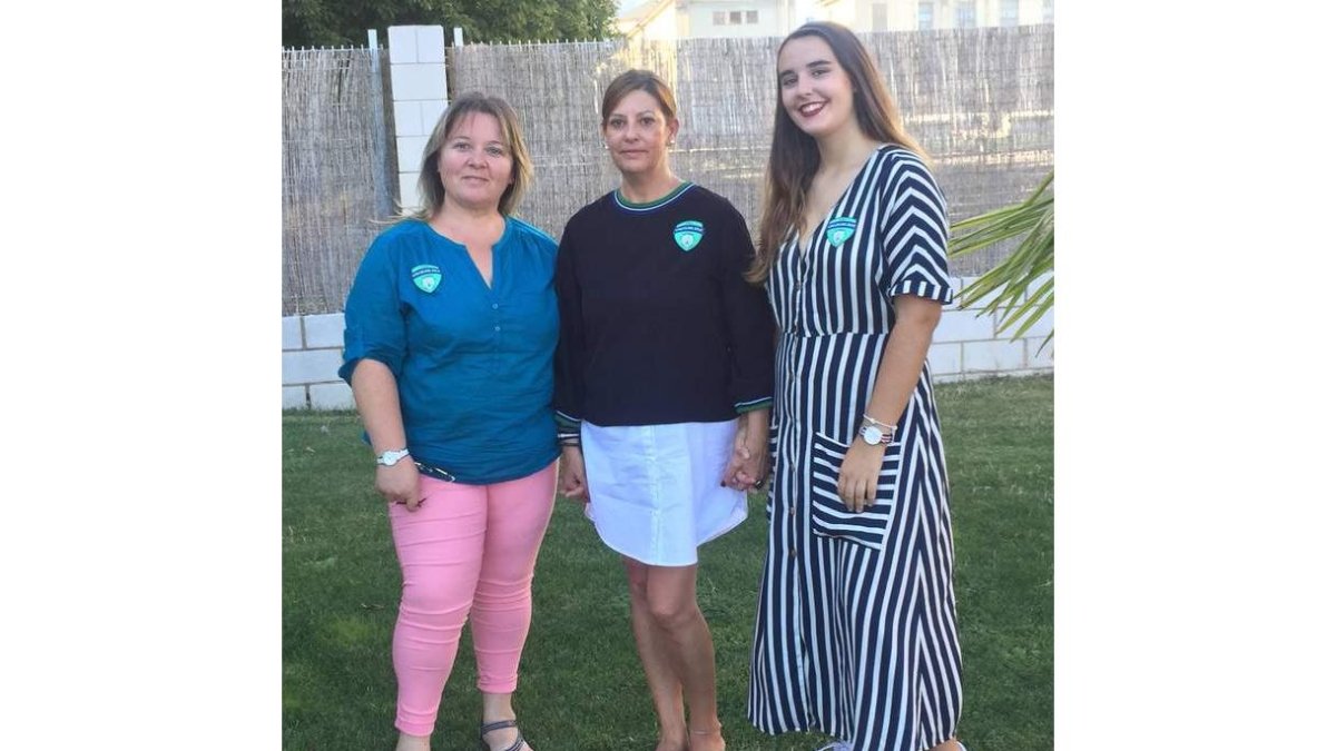 Alicia Sánchez, Patricia Martínez y Elisa González 'resucitaron' el Valles del Esla tras su desaparición.