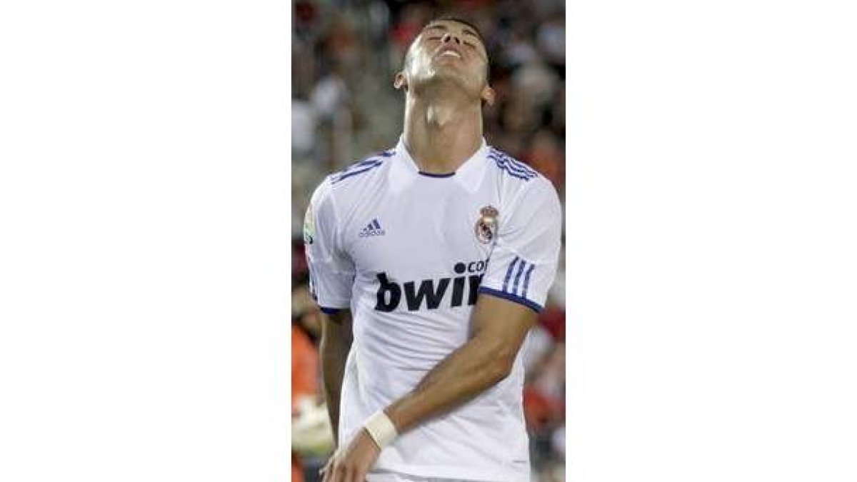 Cristiano Ronaldo, en el primer partido de la temporada.