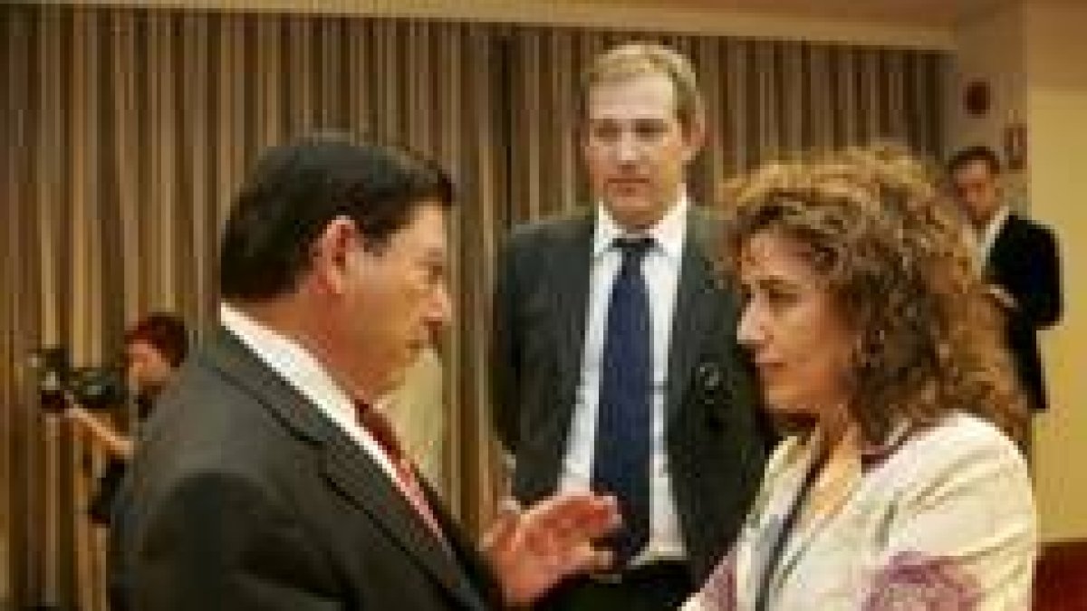 La concejala Rodríguez Picallo con Domingo Cueto