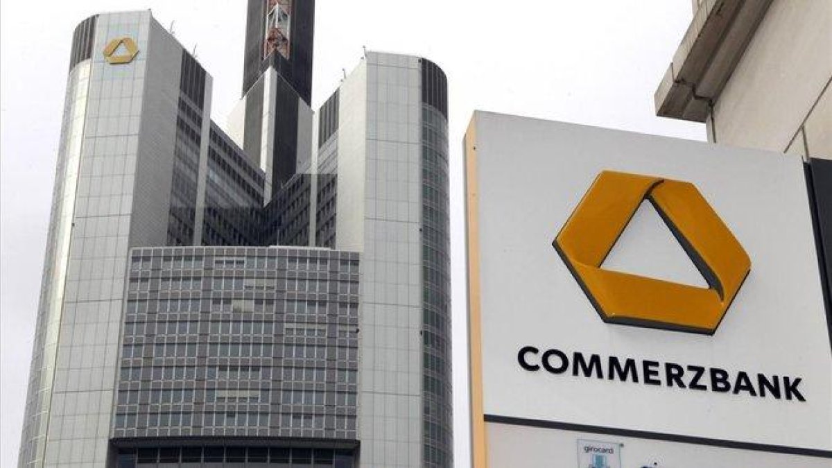 La sede del banco alemán Commerzbank en Fráncfort.