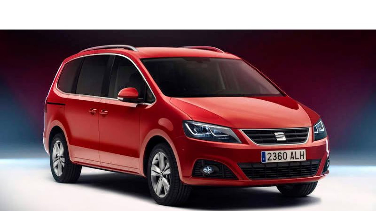 Seat lava la cara al monovolumen Alhambra dotándolo de mayor carga tecnológica, motores menos consumistas y una ligera remodelación estética, sobre todo en la zaga.