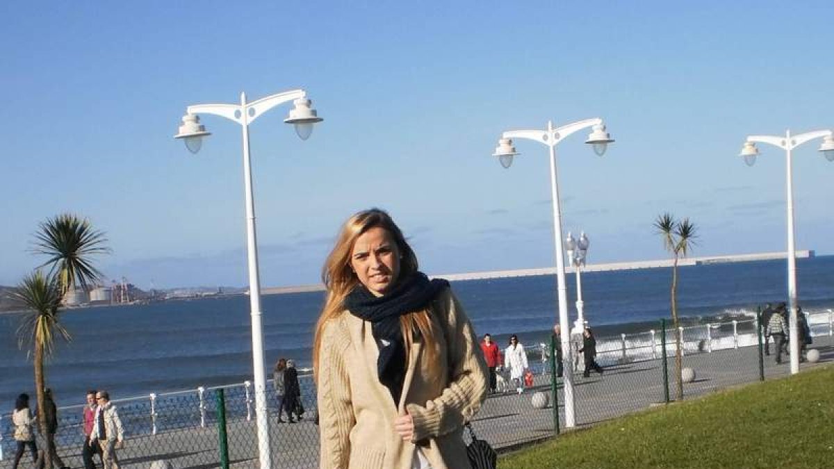 Leticia Martín Eiriz, alumna brillante de la ULE.