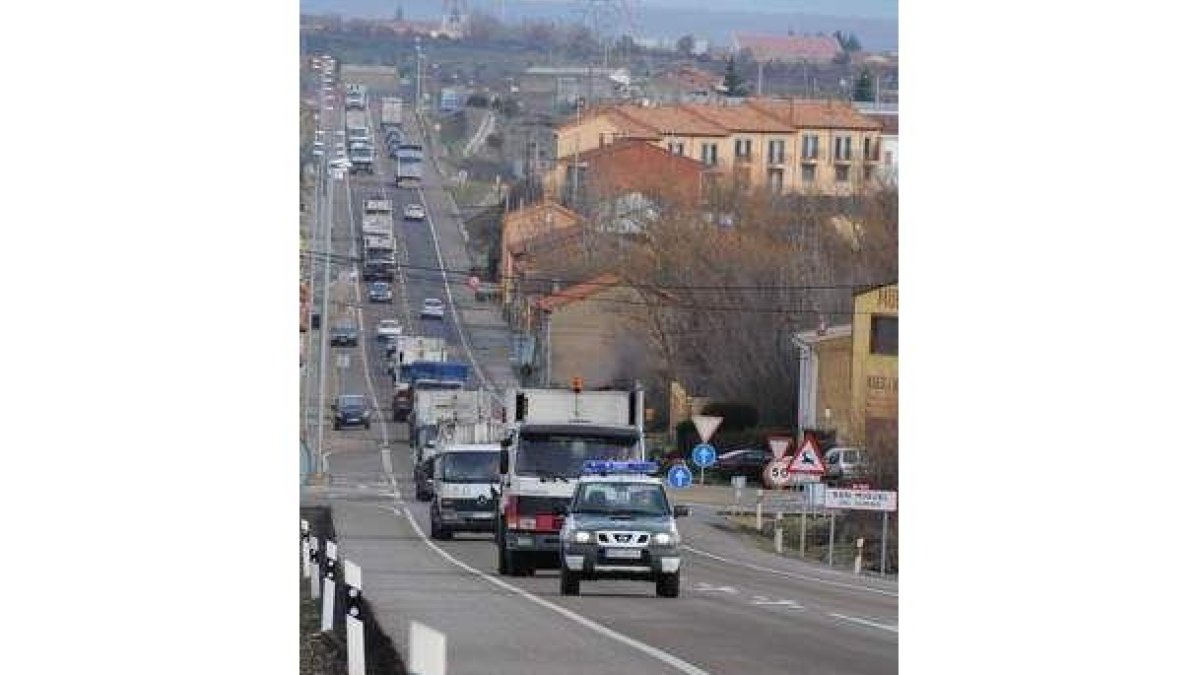León y su alfoz llegaron a enviar un convoy directo al CTR.
