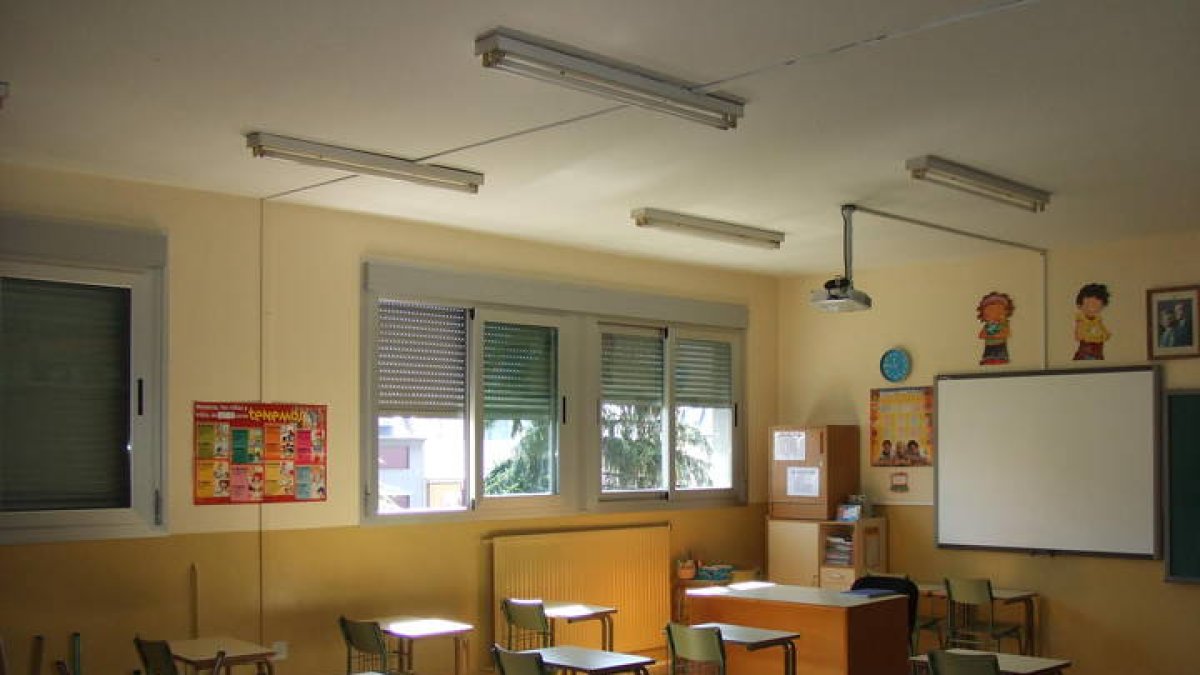 Colegio Virgen de la Quinta Angustia en Cacabelos.