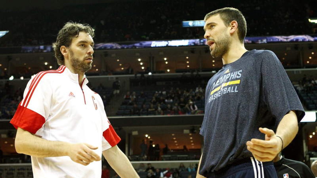 Pau y Marc Gasol se verán las caras por primera vez en un ‘Partido de las Estrellas’.