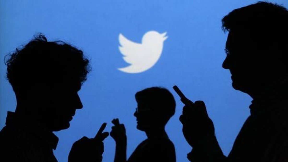 Ilustración sobre la red social de Twitter.