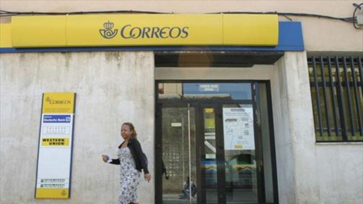 Oficina de Correos en la localidad de Calella (Maresme).