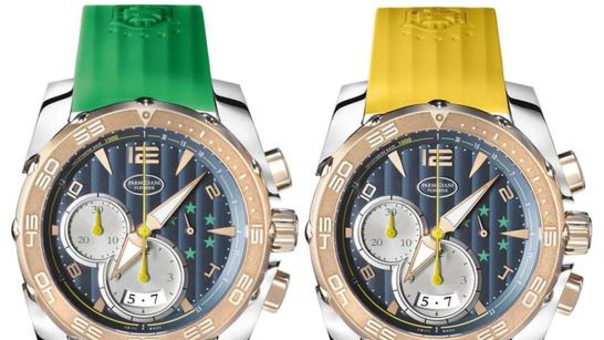 Los relojes Parmigiani conmemorativos del Mundial 2014.