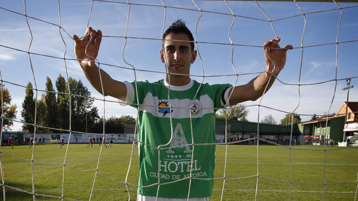 Puente es sinónimo de gol. Esta temporada más de una treintena de tantos llevan su sello. JESÚS F. SALVADORES