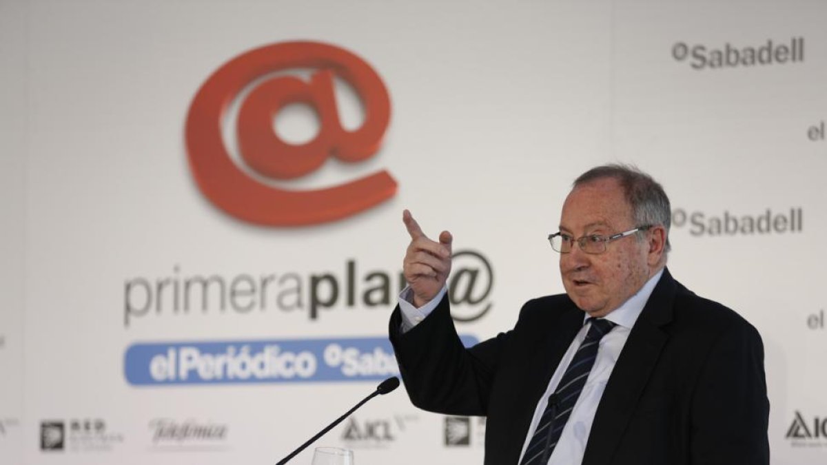El presidente de las Cámaras de Comercio de España, Jose Luis Bonet, en una imagen de archivo