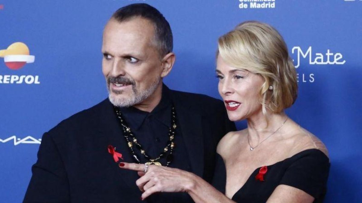 Belén Rueda y Miguel Bosé