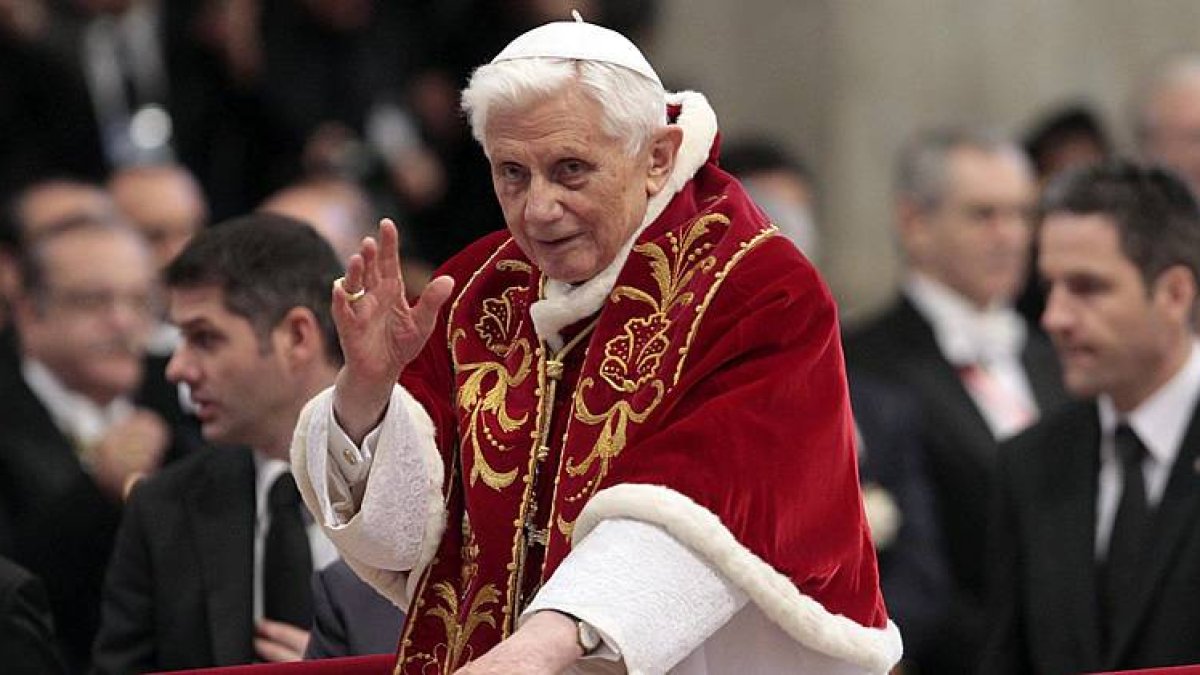 El Papa, Benedicto XVI, en una imagen de archivo.