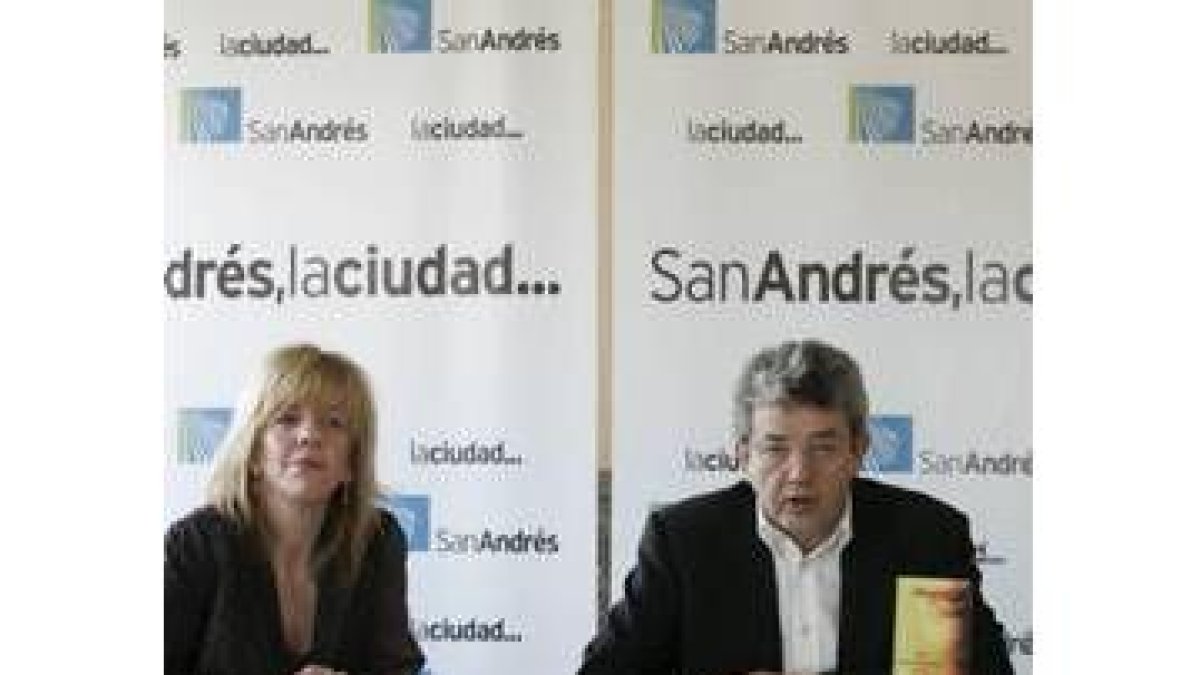 Rodríguez Carús y Miguel Martínez en la presentación de las jornadas