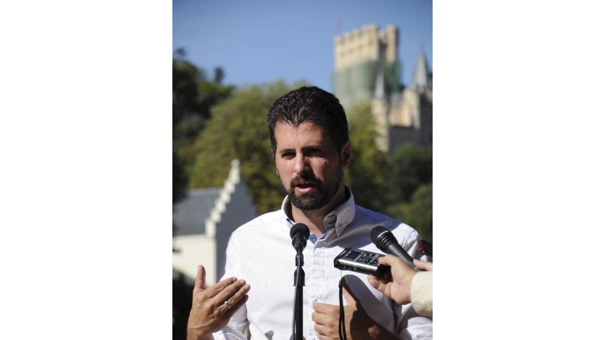 El secretario general del PSOE de Castilla y León, Luis Tudanca. P.M.