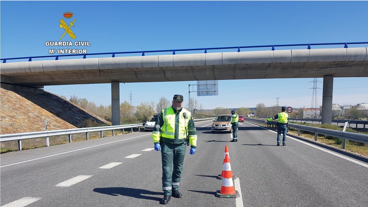 Control de la Guardia Civil