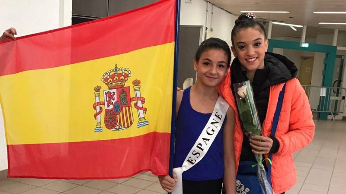 Sara fue la mejor española en el concurso individual de Thiais. DL