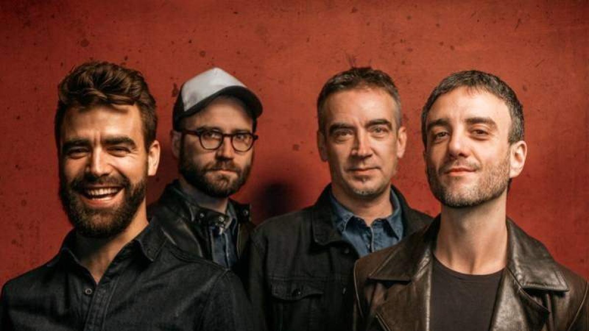 Los integrantes de la banda madrileña Anaut. DL