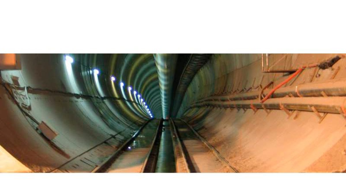 Detalle de la galería, en una foto de archivo en la construcción, en 2007. ARCHIVO