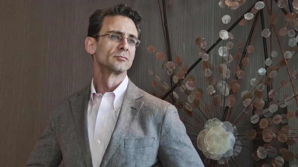 El escritor norteamericano Chuck Palahniuk