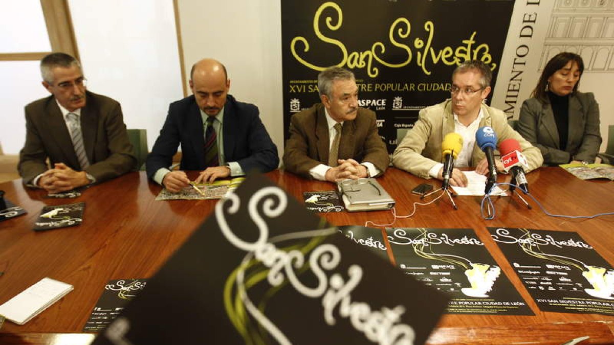 La San Silvestre se presentó ayer oficialmente en sociedad.