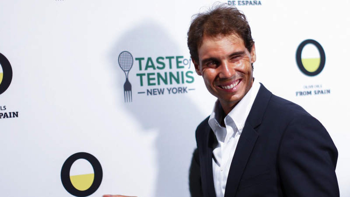 Nadal prestó su imagen a la promoción del aceite de oliva español, «el mejor del mundo», según Samuelsson. K. BETANCUR