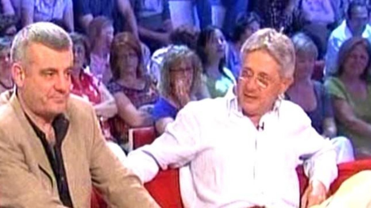 Josema Yuste y Millán Salcedo, antiguos componentes del dúo cómico Martes y 13.
