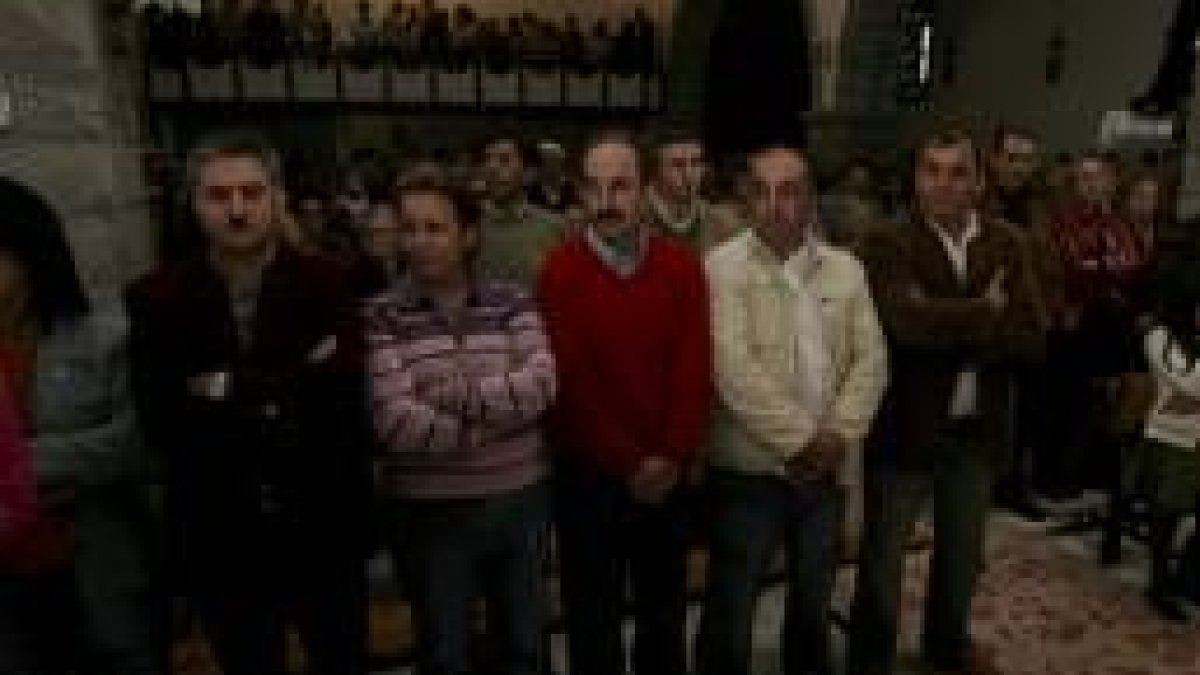 En la imagen, el homenajeado Guillermo Sánchez