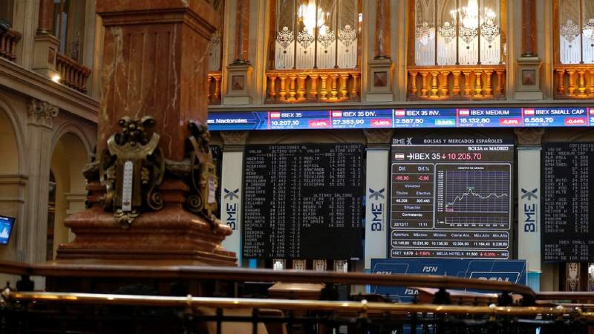 Instalaciones de la Bolsa de Madrid. PACO CAMPOS