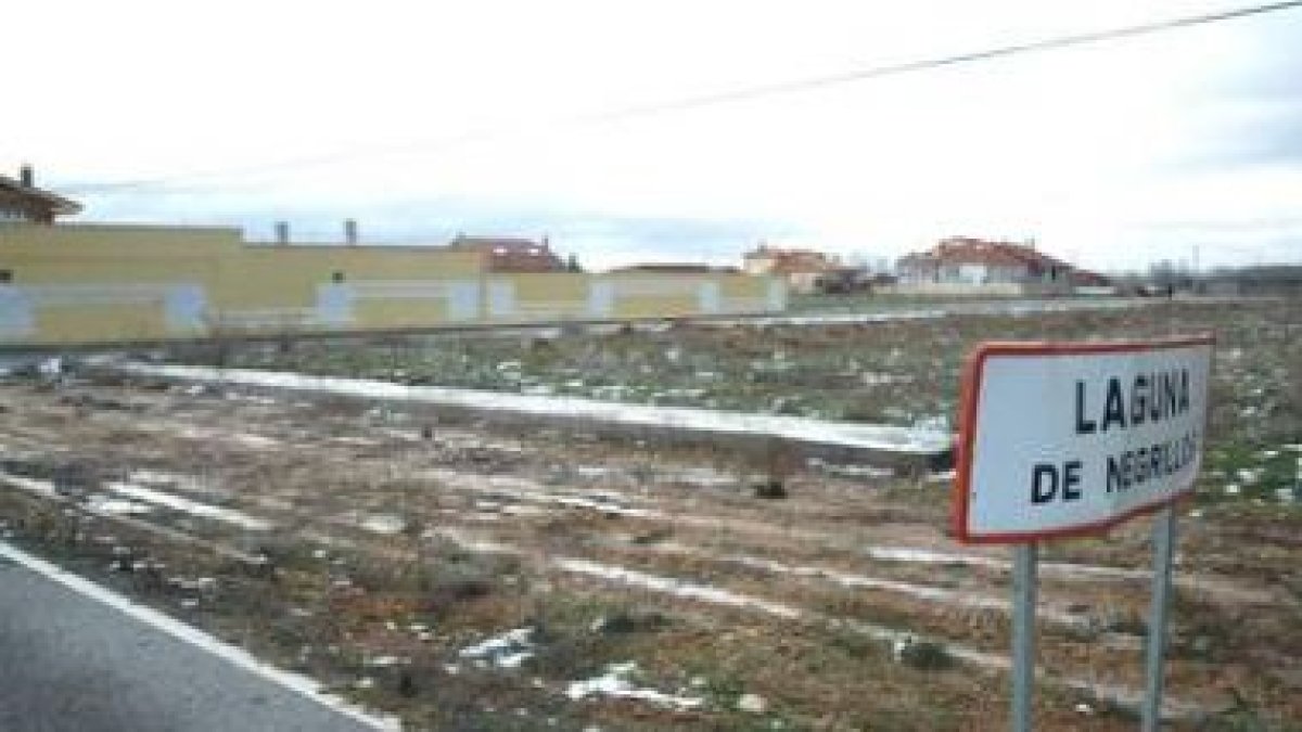 Terrenos de propiedad municipal que ocupará el centro de Día de Laguna de Negrillos.
