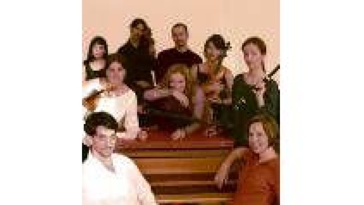 Integrantes del Ensemble Collegium Marianum, que actúan hoy en León