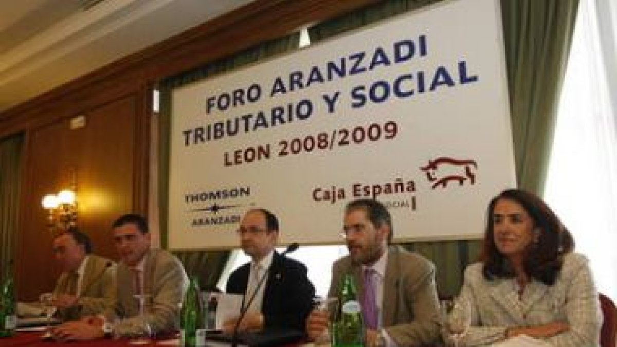El acto de clausura del Foro Aranzadi se desarrolló en el Hotel Conde Luna de León