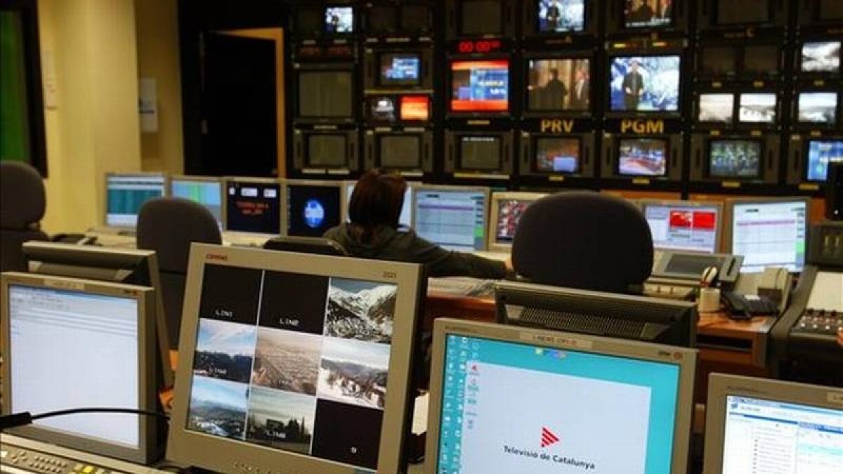 Centro de control de TV-3.