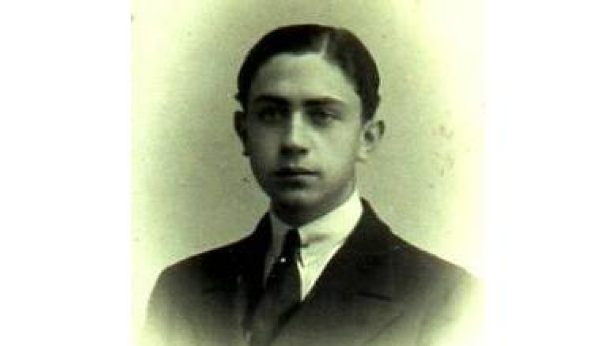 TRistán Falcó tenía 21 años en esta imagen tomada para la Universidad