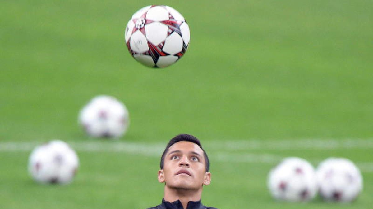Alexis Sánchez lleva siete goles esta temporada.
