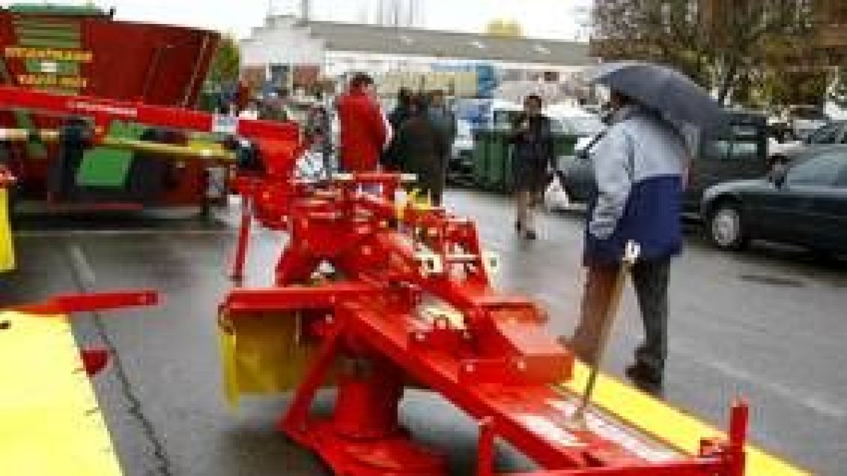La maquinaria agrícola fue la protagonista de la feria