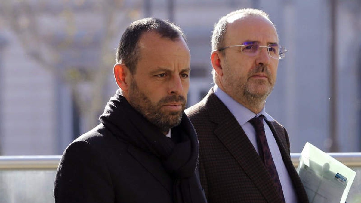Los investigadores cifran en 15 millones de euros los que presuntamente ‘lavó’ Rosell. MARISCAL
