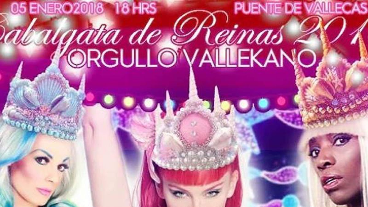 Imagen del cartel de la cabalgata vallecana. FERNANDO VILLAR